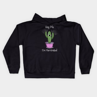 Hug Me I’m Vaccinated Kids Hoodie